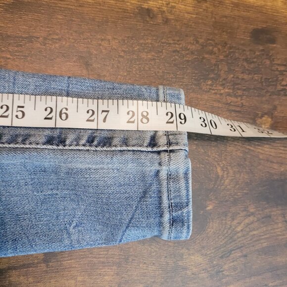 Levi's Legging Jeans Size 24 Low Rise Stretch Denim Medium Light Wash - Picture 9 of 11